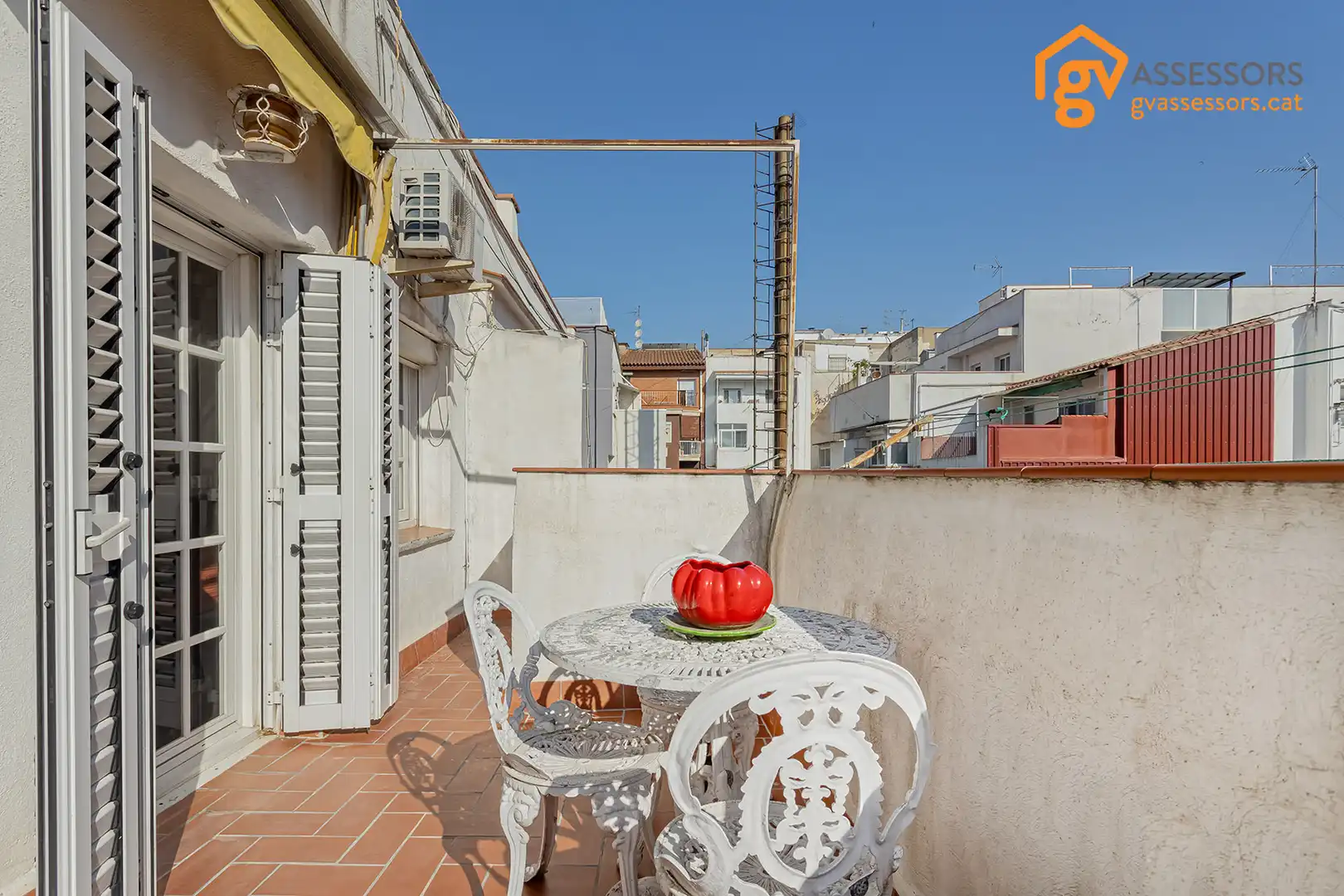 Terrace of Flat for sale in Nou Barris