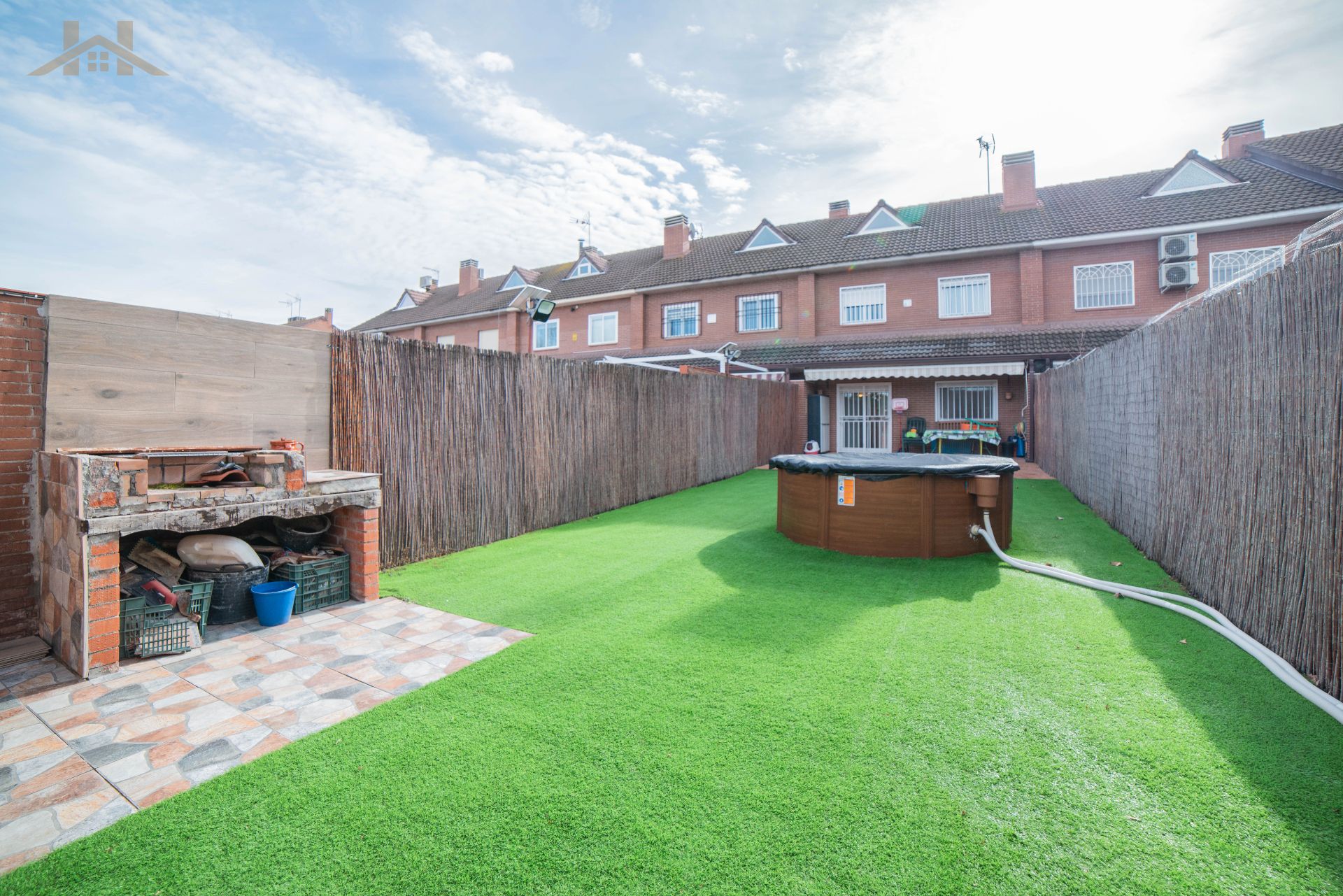 Garden of Single-family semi-detached for sale in Ciempozuelos  with Air Conditioner, Heating and Private garden