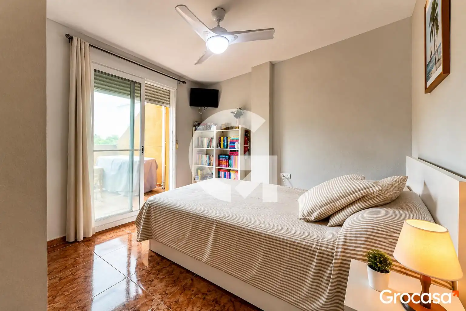 Bedroom of Detached homes for sale in Sagunto / Sagunt  with Air Conditioner, Terrace and Balcony