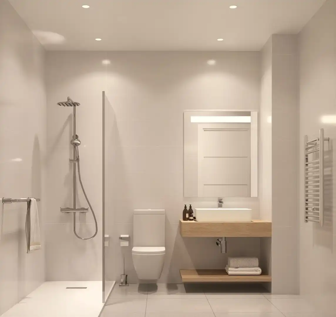 Bany de Apartament en venda en Jávea / Xàbia amb Aire condicionat, Terrassa i Traster
