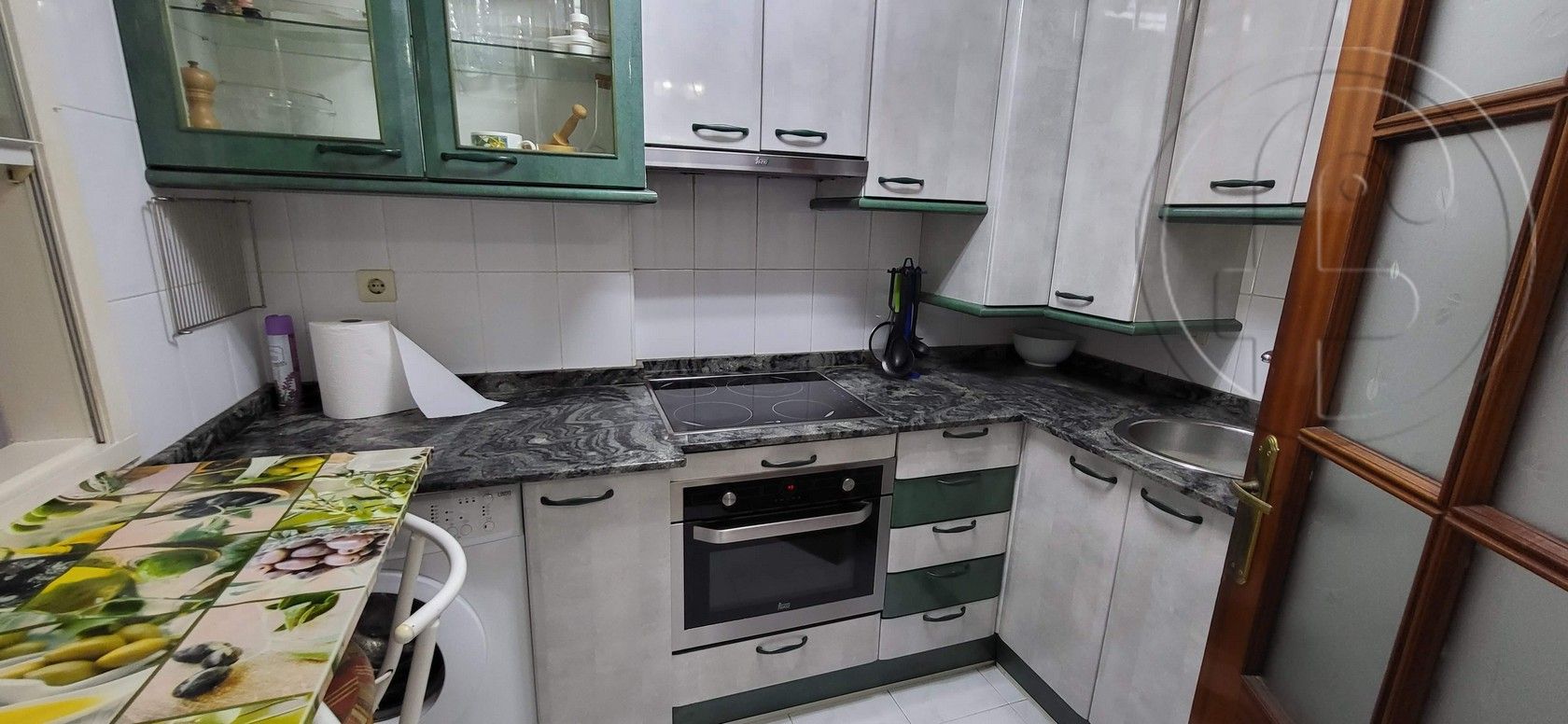 Kitchen of Apartment to rent in Santander  with Heating, Parquet flooring and Furnished