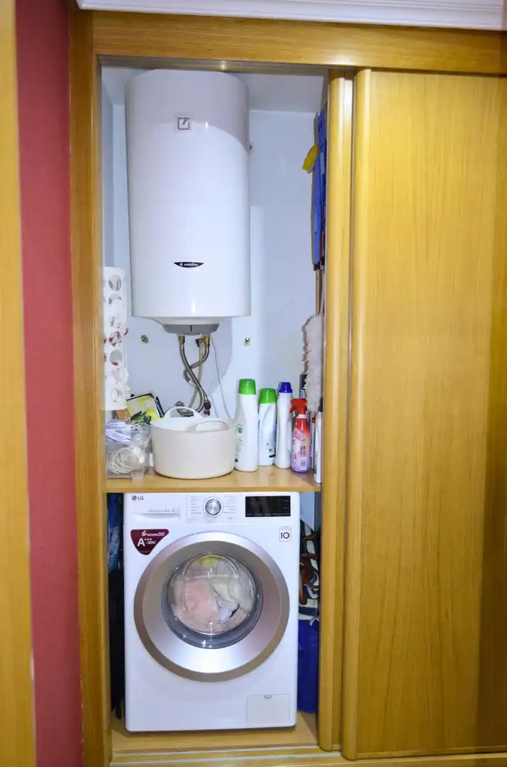 Bedroom of Flat for sale in Carballo  with Heating, Storage room and Furnished