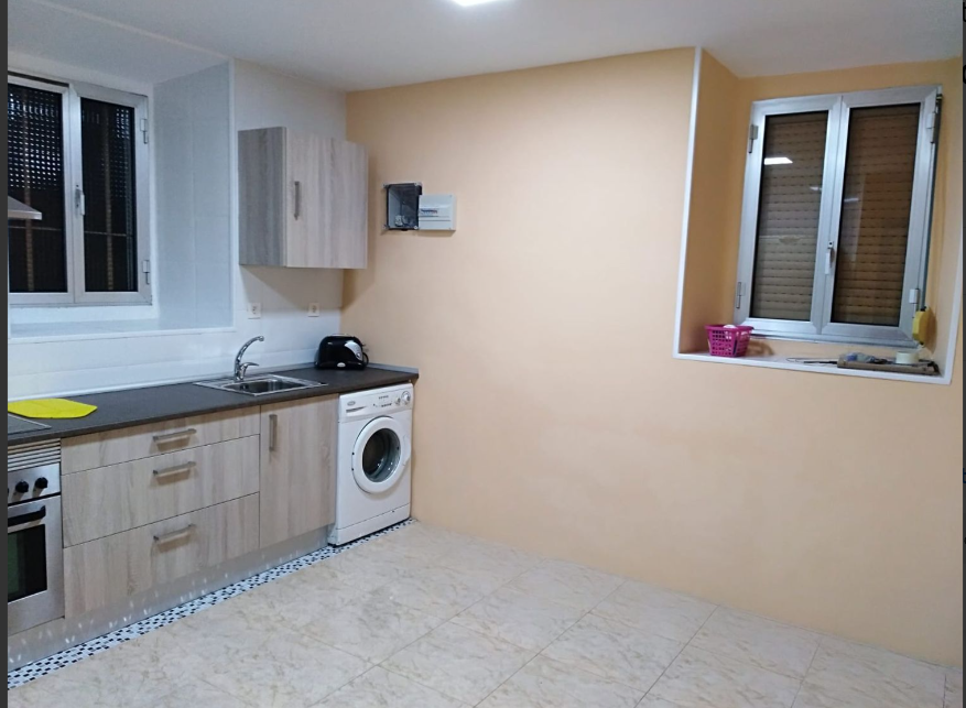 Kitchen of Flat for sale in Abanto y Ciérvana-Abanto Zierbena  with Private garden and Storage room
