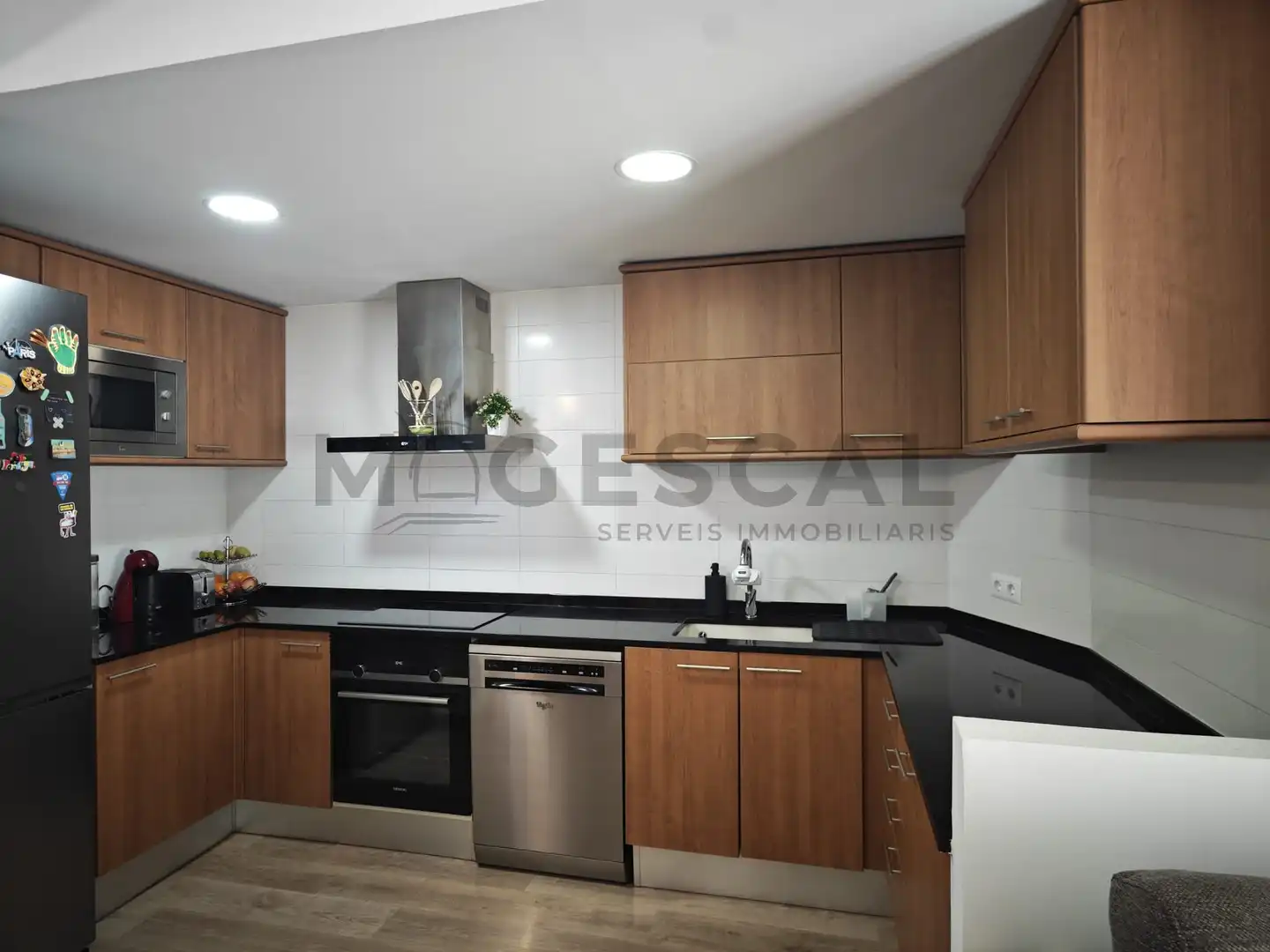Kitchen of Flat for sale in Montcada i Reixac  with Air Conditioner, Heating and Furnished