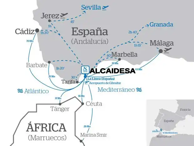 Vista exterior de Apartament de lloguer en La Alcaidesa amb Aire condicionat, Calefacció i Jardí privat