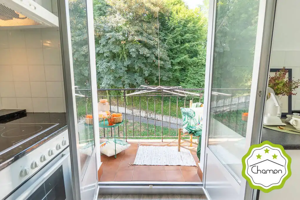 Terraza de Piso en venta en Bilbao  con Calefacción y Balcón