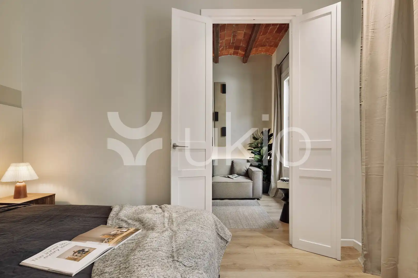 Habitación de Apartamento de alquiler en Barcelona con Aire acondicionado, Calefacción y Terraza