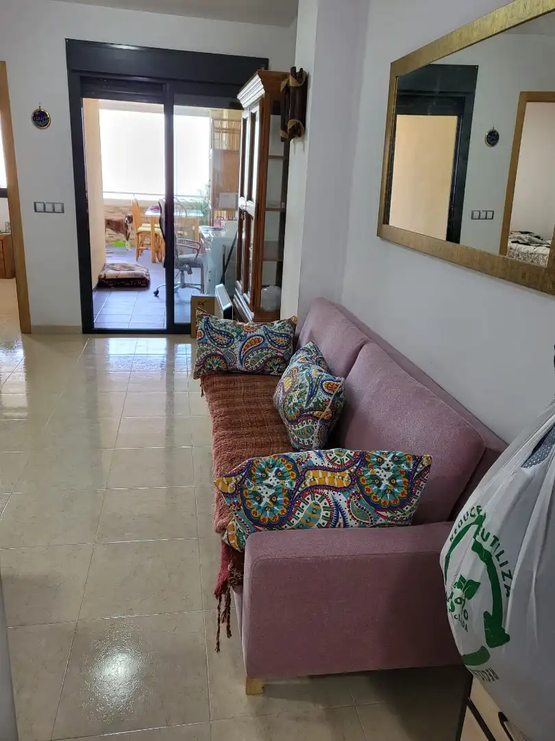 Sala de estar de Piso en venta en Vícar con Aire acondicionado, Calefacción y Terraza