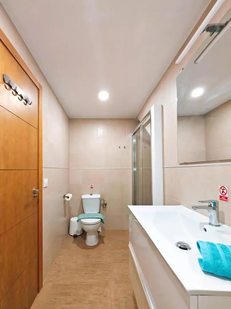 Bathroom of Houses for sale in Vejer de la Frontera  with Air Conditioner, Terrace and Furnished