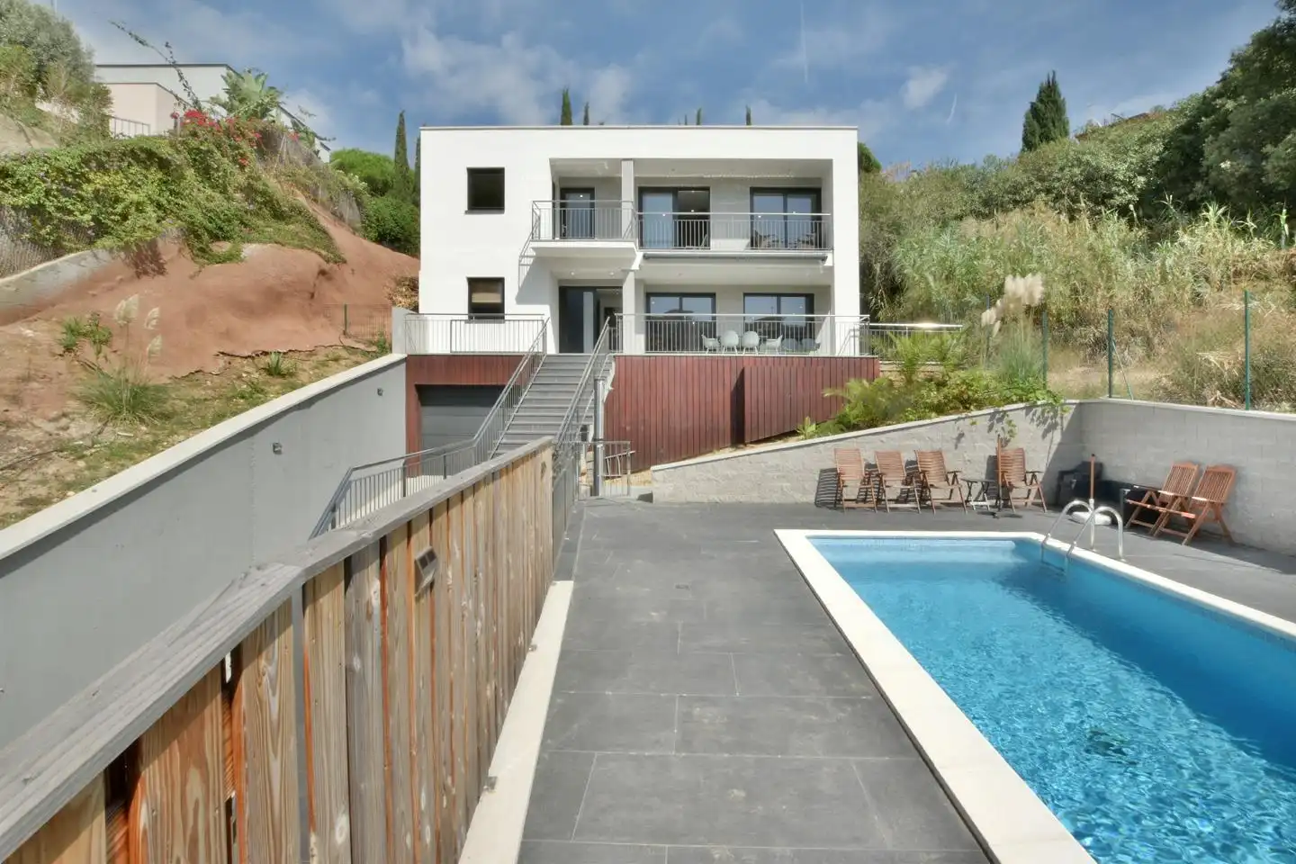 Vista exterior de Casa o chalet en venta en Calella con Aire acondicionado, Calefacción y Jardín privado