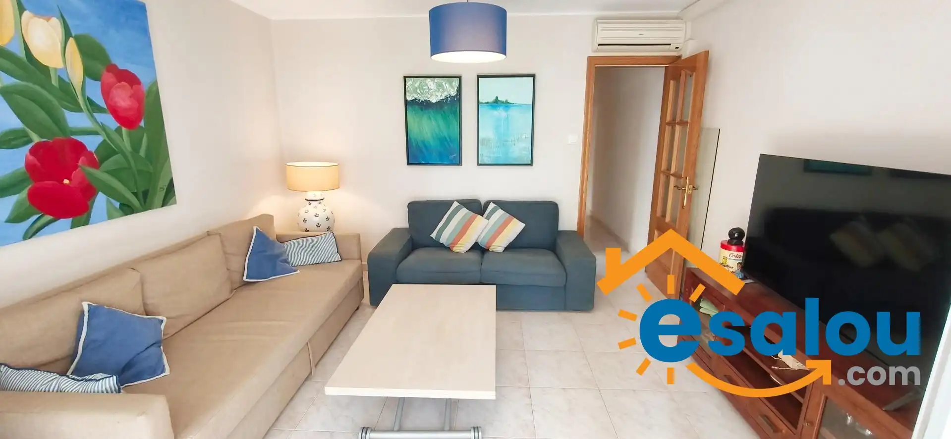 Sala de estar de Apartamento en venta en Salou con Aire acondicionado y Calefacción