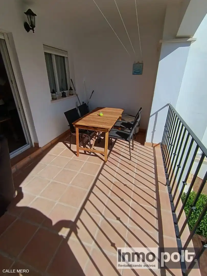Terrasse von Wohnung zur Miete in Torre-Pacheco mit Klimaanlage, Möbliert und Ofen