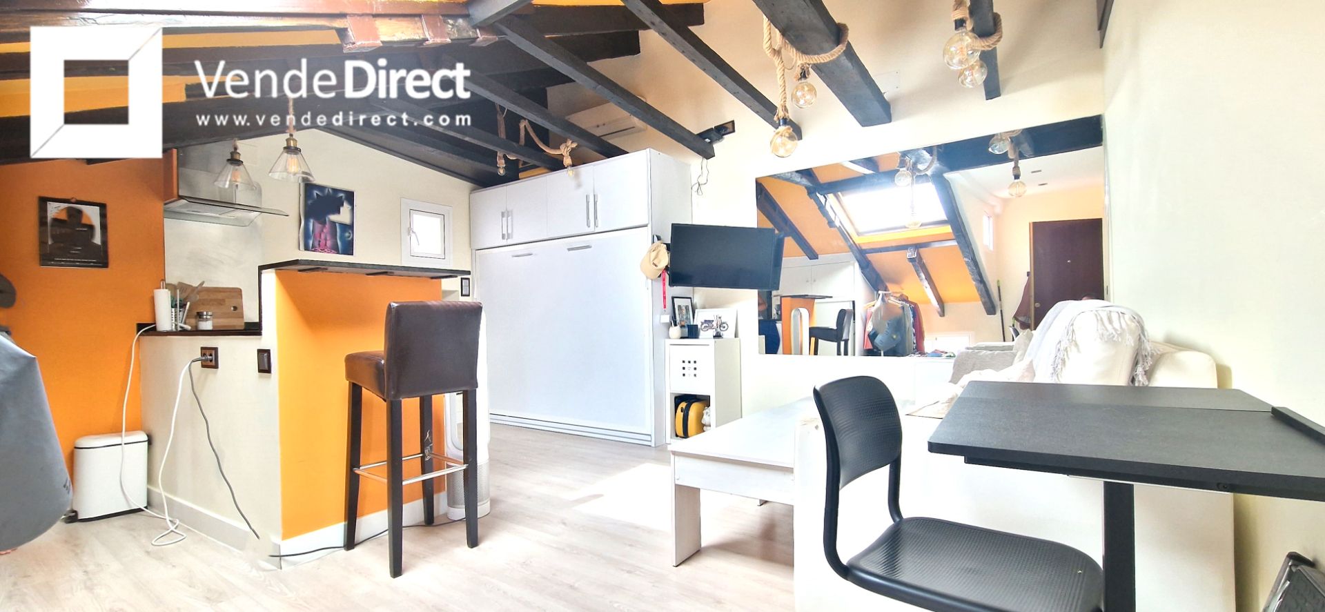 Estudio en venta en  Madrid Capital con Aire acondicionado, Calefacción y Amueblado