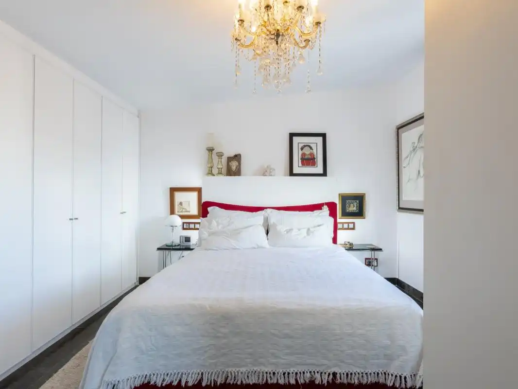 Schlafzimmer von Dachboden zum Verkauf in Valencia mit Klimaanlage, Heizung und Terrasse