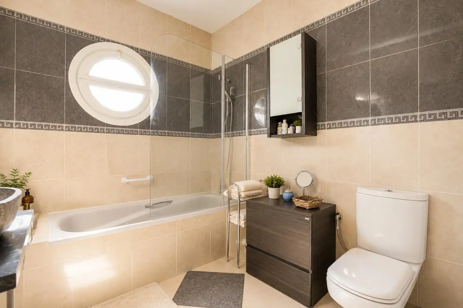Baño de Casa o chalet en venta en Mont-roig del Camp con Aire acondicionado, Calefacción y Jardín privado