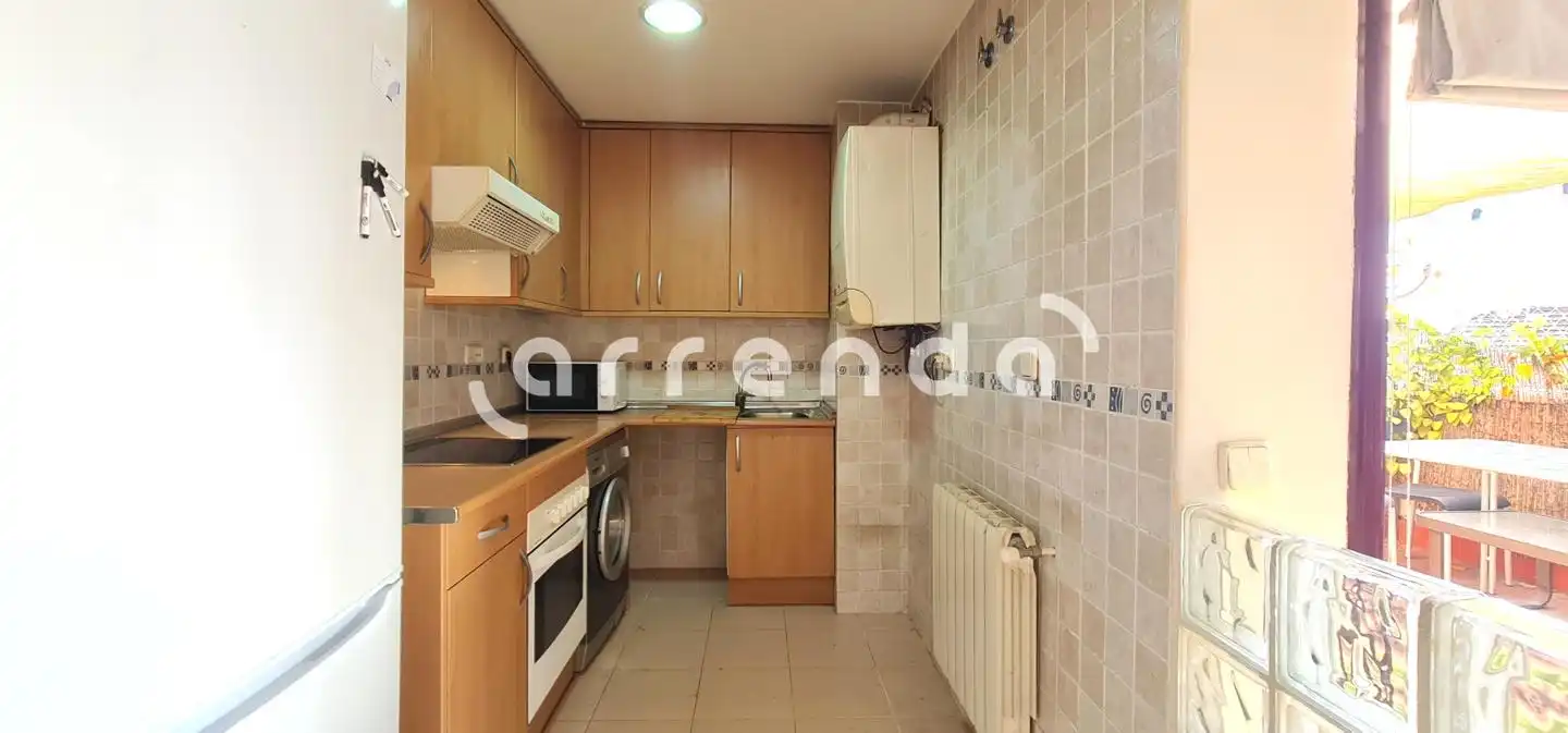 Cocina de Ático de alquiler en Madrid