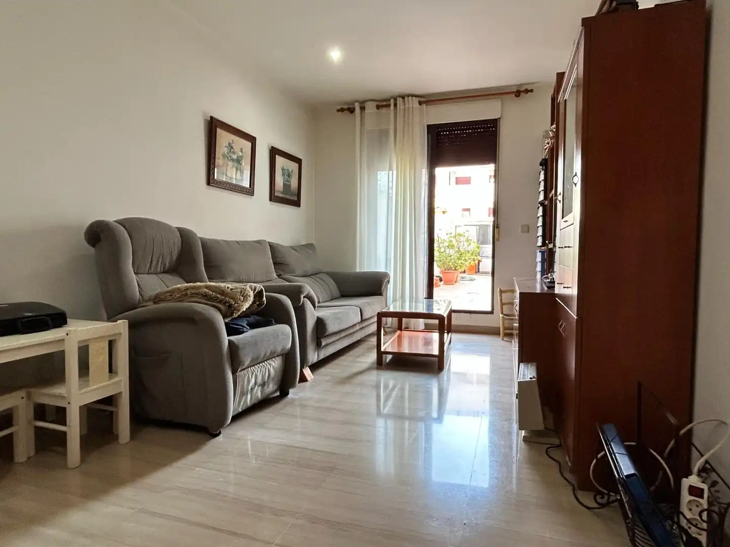 Living room of Flat for sale in Gandia  with Air Conditioner, Heating and Terrace