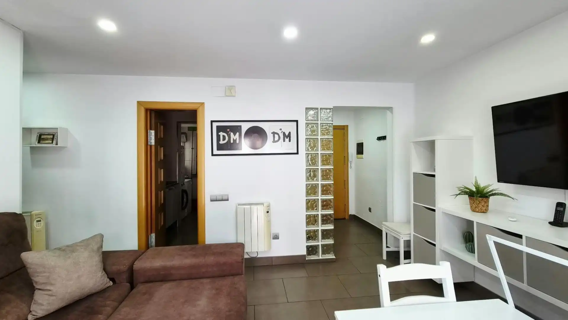 Sala d'estar de Pis en venda en Manresa amb Aire condicionat, Calefacció i Balcó