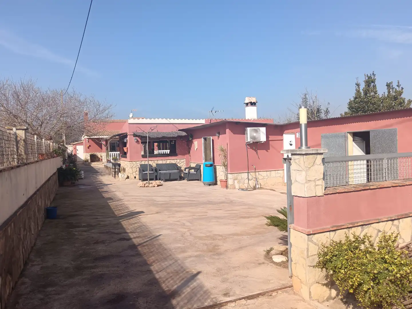 Exterior view of Houses for sale in Castellón de la Plana / Castelló de la Plana  with Air Conditioner, Heating and Private garden
