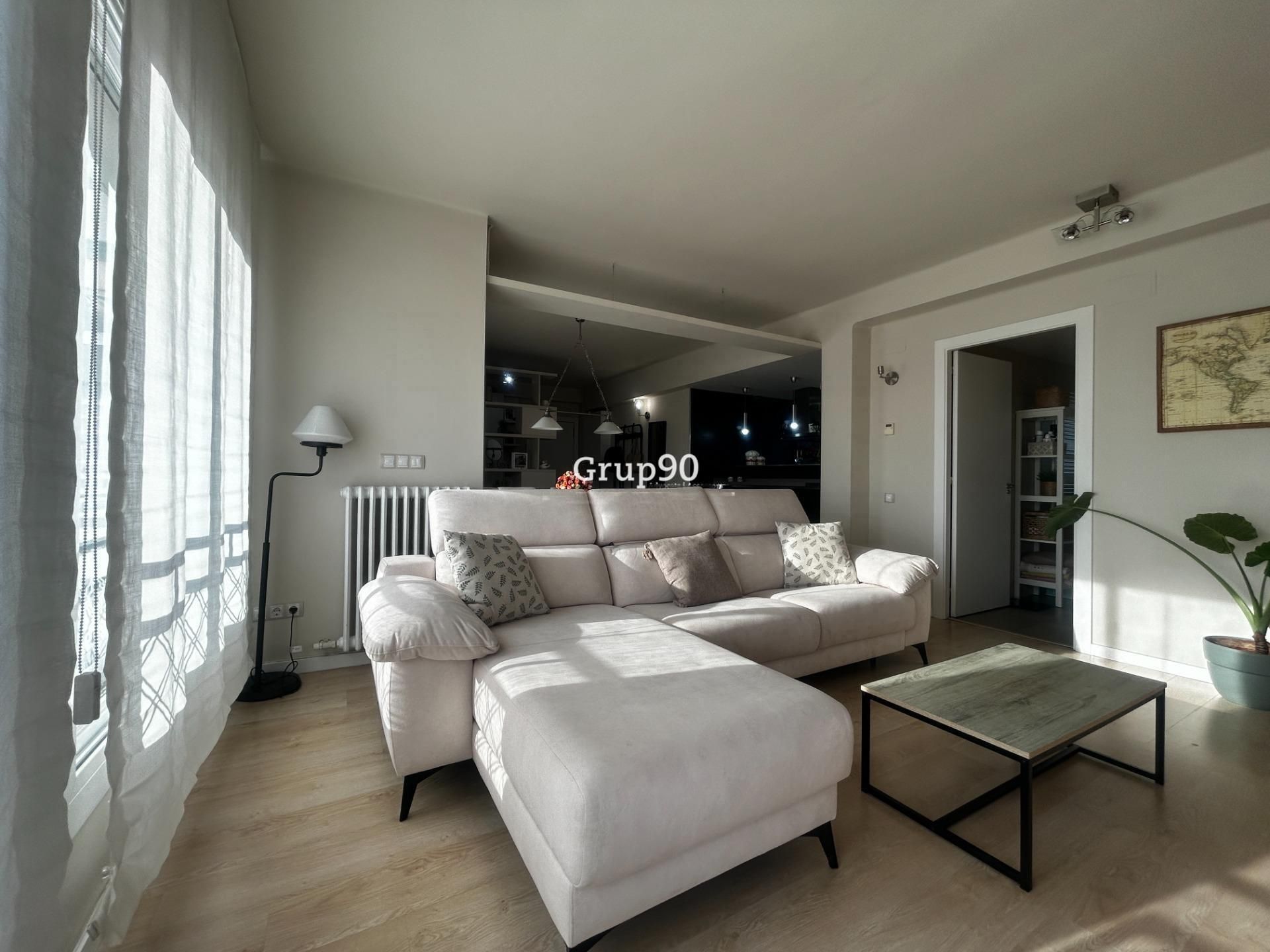 Sala d'estar de Pis en venda en  Lleida Capital amb Aire condicionat, Calefacció i Parquet