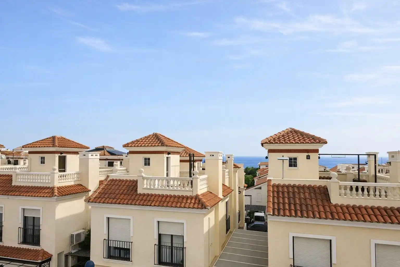 Exterior view of Houses for sale in Santa Pola  with Heating, Private garden and Furnished