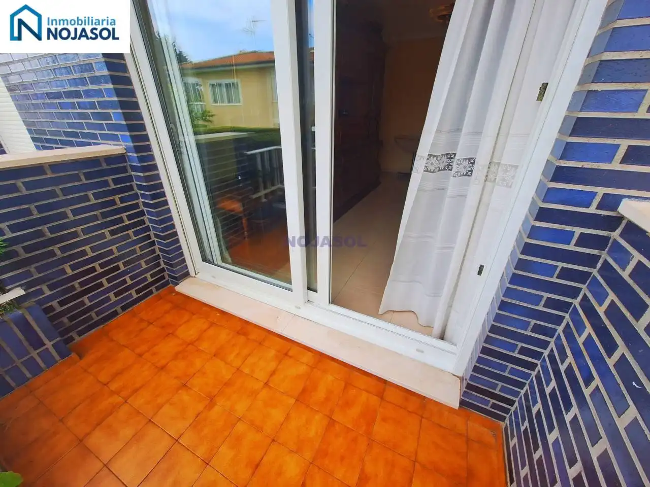 Terraza de Apartamento de alquiler en Noja con Calefacción, Jardín privado y Terraza