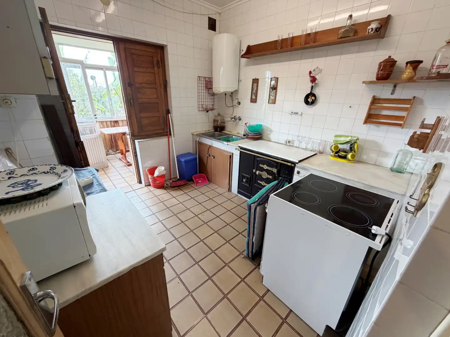 Cocina de Casa o chalet en venta en Avilés con Calefacción, Jardín privado y Terraza