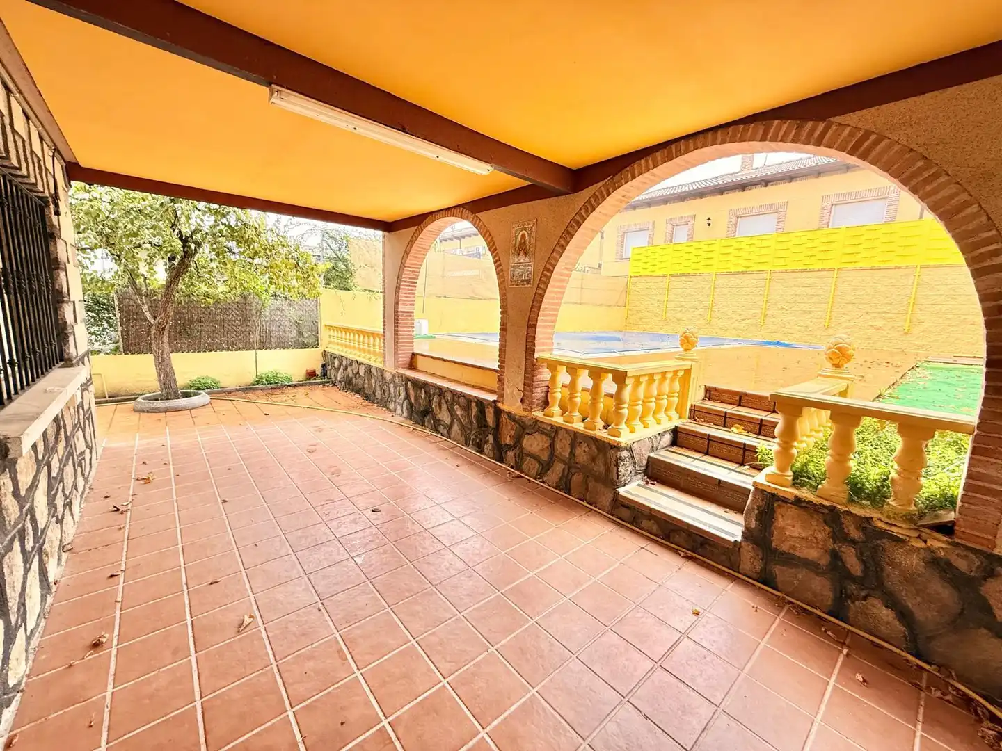 Jardín de Casa adosada en venta en Higuera de las Dueñas con Calefacción, Jardín privado y Terraza
