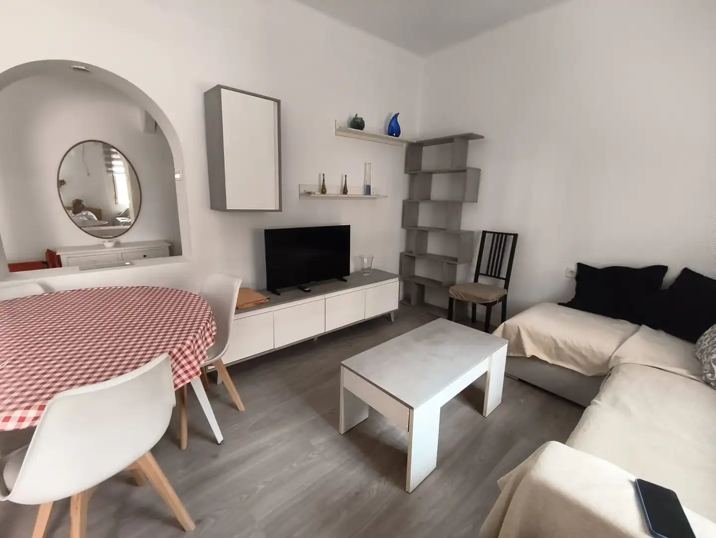 Wohnzimmer von Wohnungen zur Miete in Cartagena mit Klimaanlage, Heizung und Möbliert