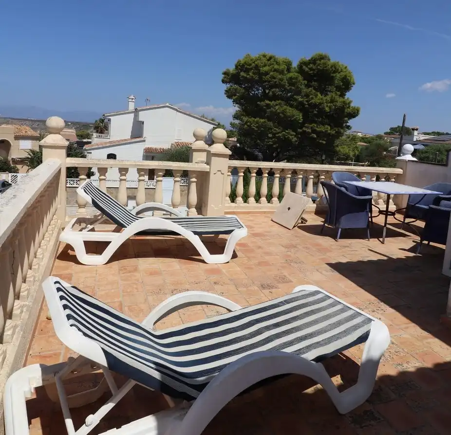 Terrassa de Casa o xalet de lloguer en Llucmajor amb Aire condicionat, Jardí privat i Terrassa