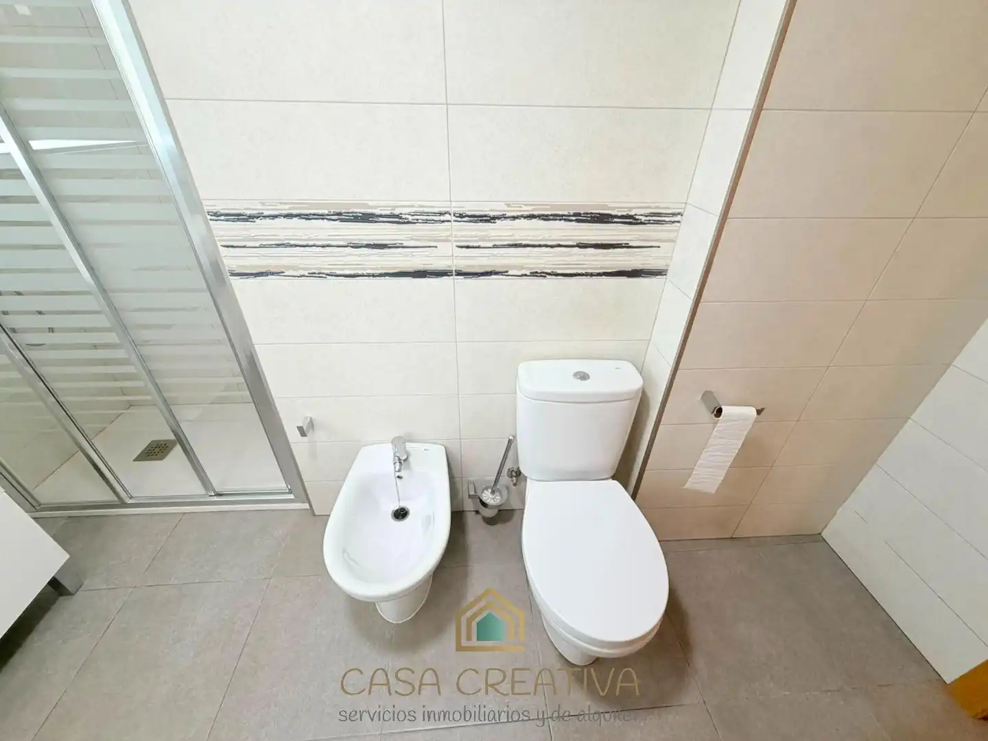 Baño de Casa adosada en venta en Xàtiva con Aire acondicionado, Calefacción y Terraza