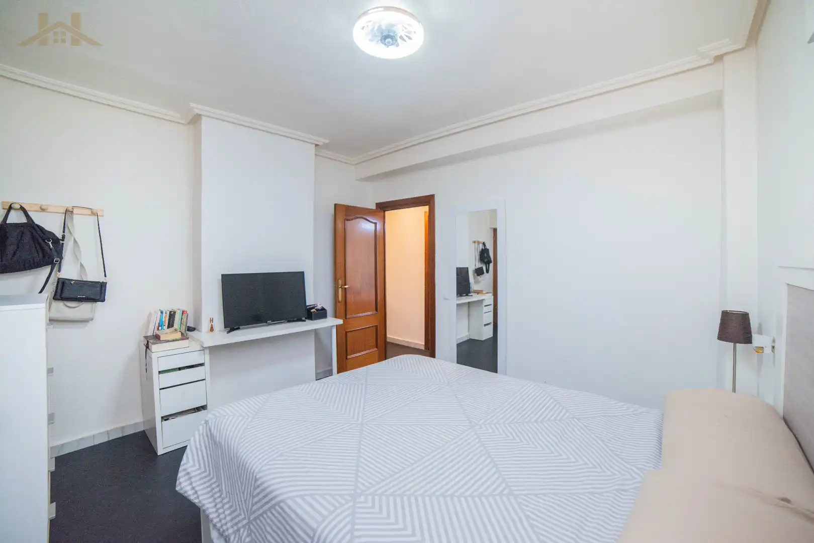 Schlafzimmer von Wohnung zum Verkauf in Ciempozuelos mit Klimaanlage und Terrasse