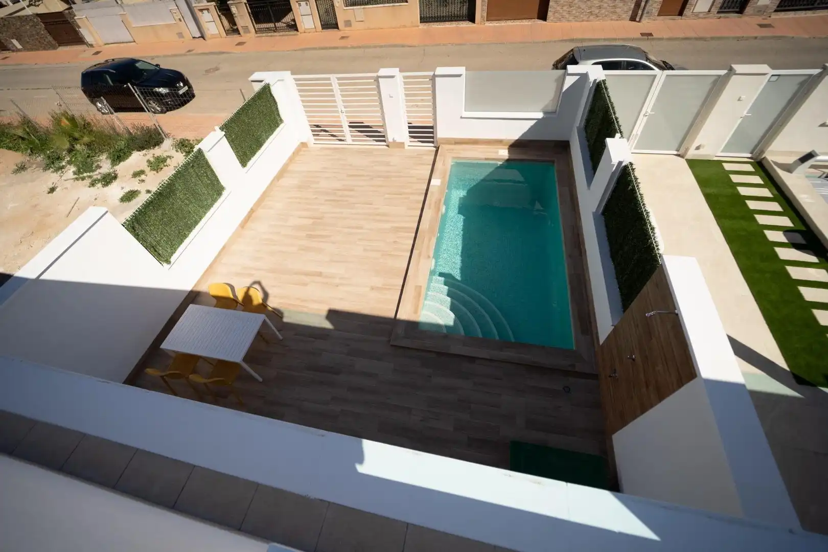 Schwimmbecken von Country house zum Verkauf in San Javier mit Klimaanlage, Privatgarten und Terrasse