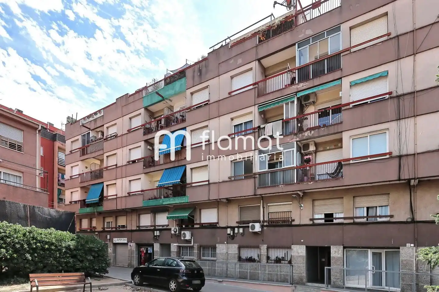 Vista exterior de Pis en venda en Caldes de Montbui amb Balcó