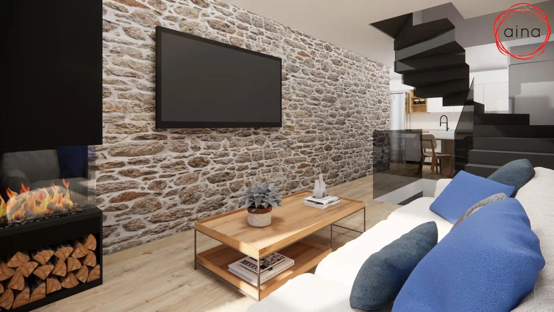 Living room of Country homes for sale in Monreal / Elo  with Furnished