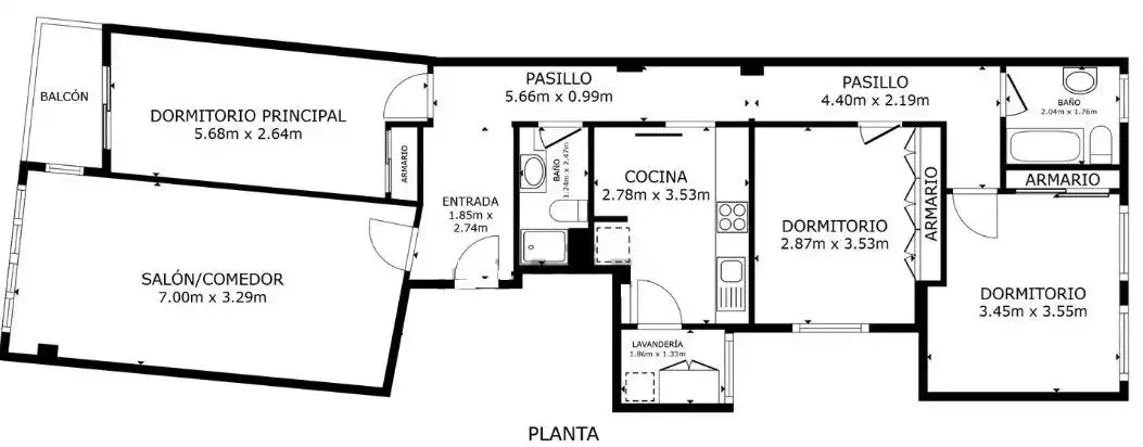 Wohnung zum Verkauf in Alicante / Alacant mit Klimaanlage, Heizung und Terrasse