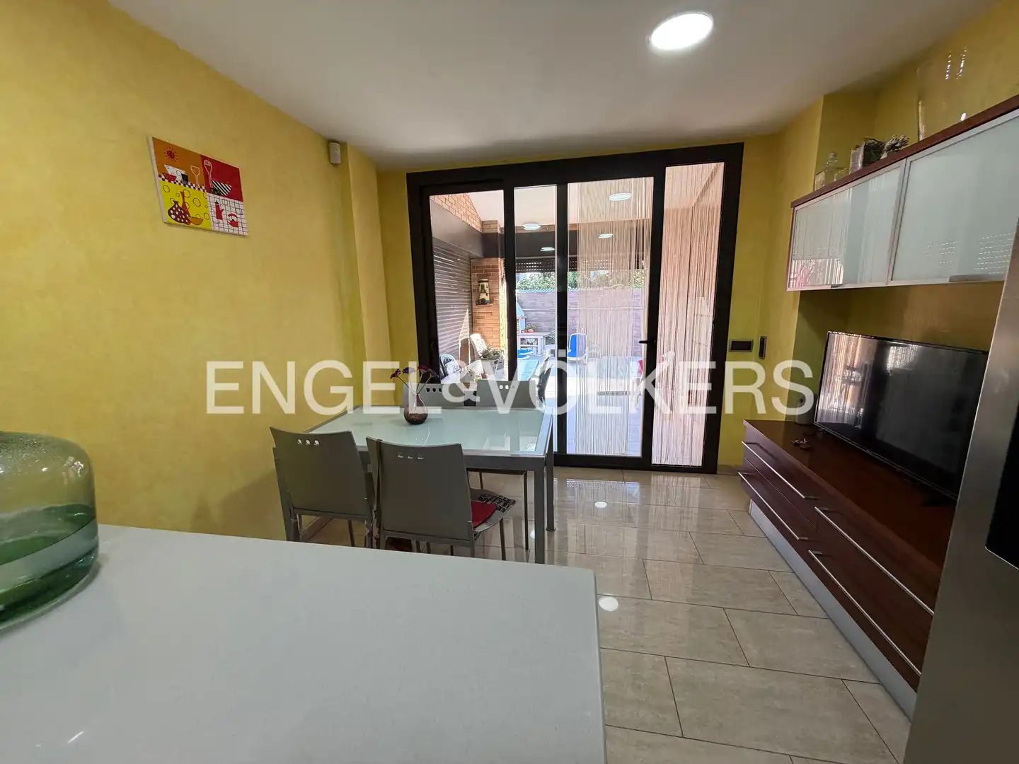 Dining room of Houses for sale in Pineda de Mar  with Air Conditioner, Heating and Private garden