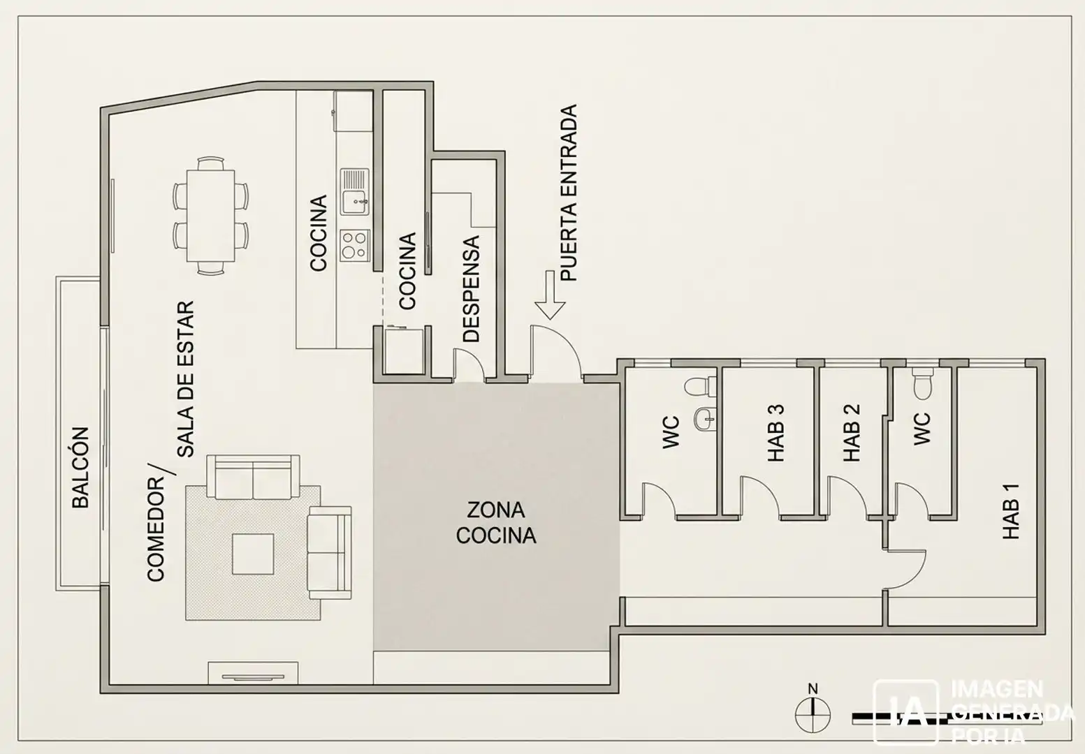 Piso en venta en Población de Arroyo con Aire acondicionado, Calefacción y Terraza