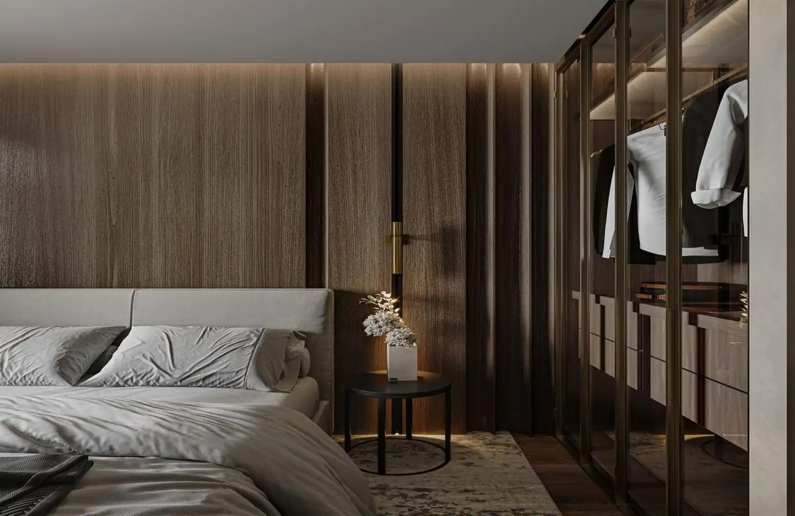 Dormitori de Apartament en venda en Calpe / Calp amb Aire condicionat, Terrassa i Traster
