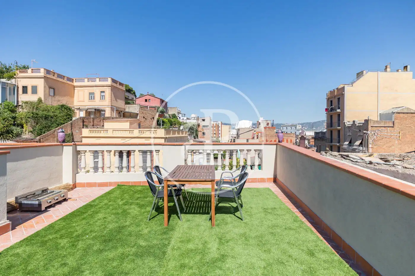 Terrasse von Wohnung zum Verkauf in Barcelona mit Klimaanlage, Heizung und Privatgarten