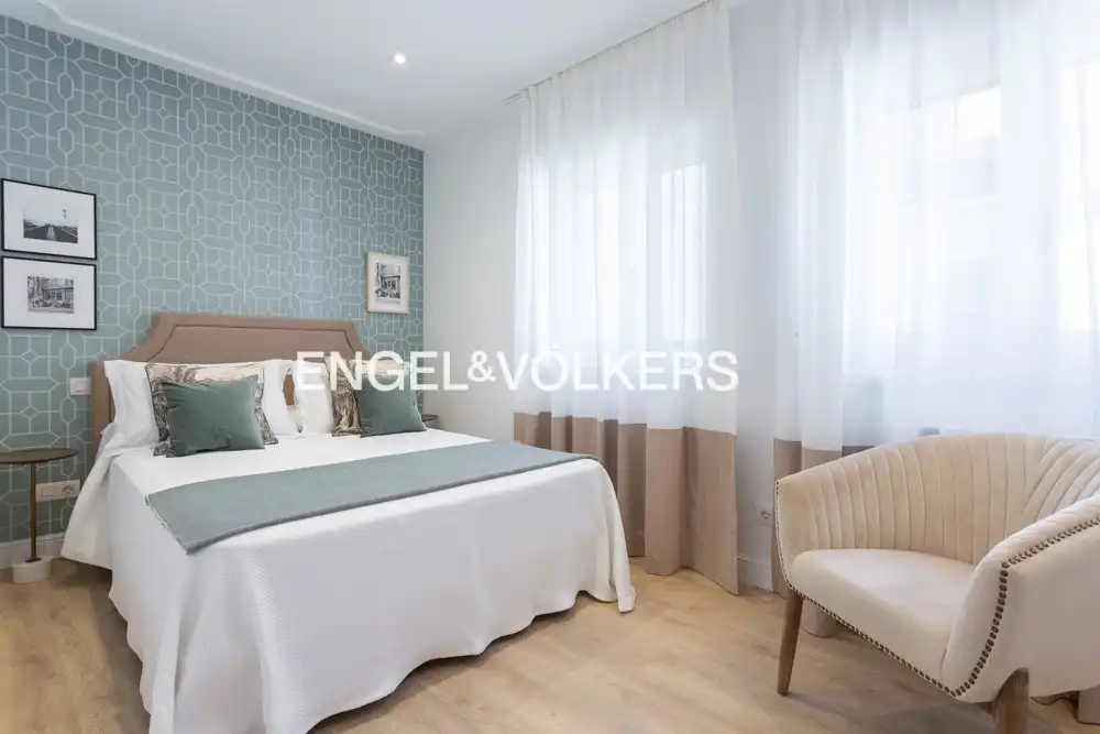 Habitación de Piso de alquiler en Madrid con Aire acondicionado, Calefacción y Amueblado