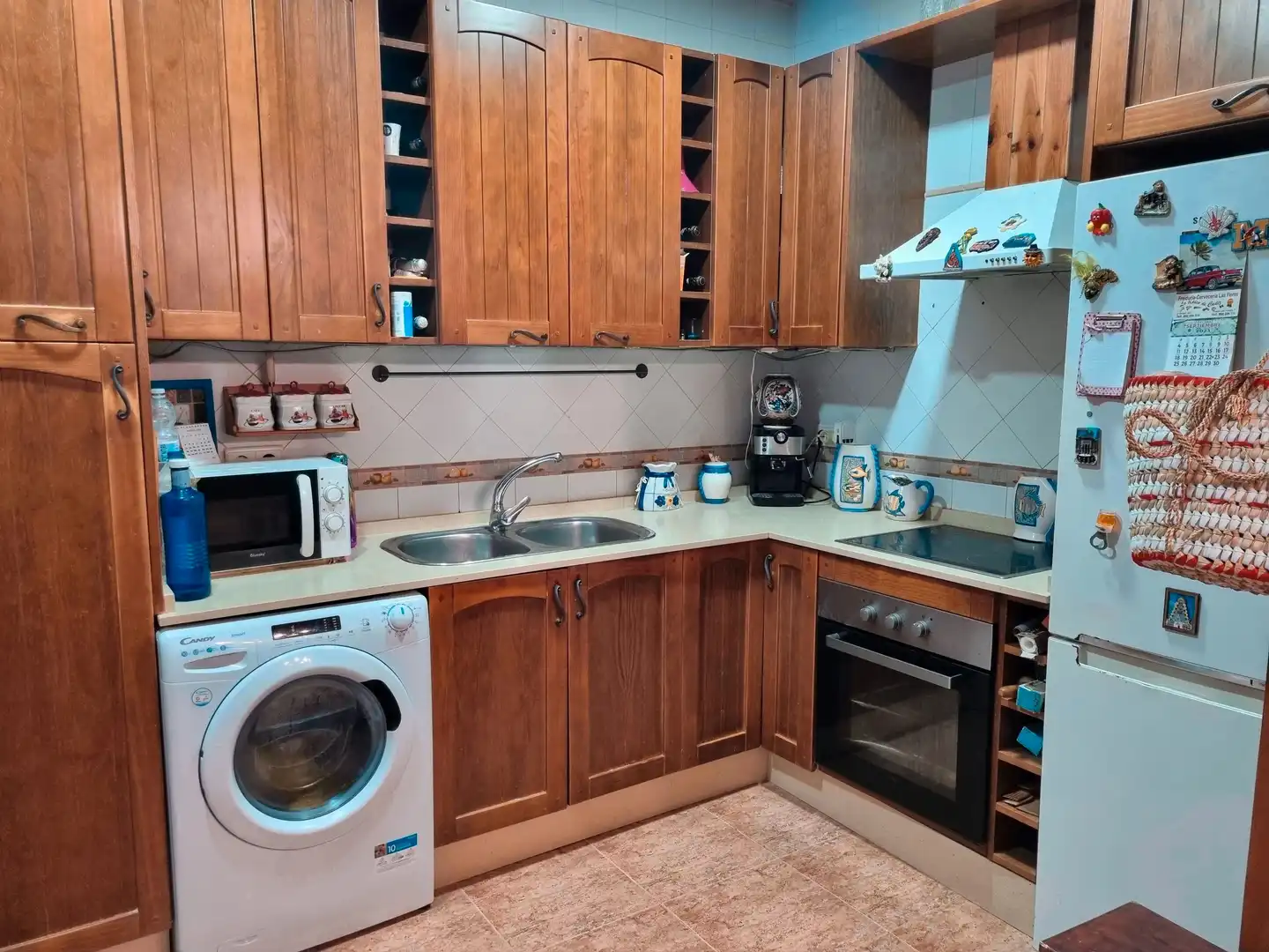 Kitchen of Flat for sale in Cádiz  with Furnished, Oven and Washing machine
