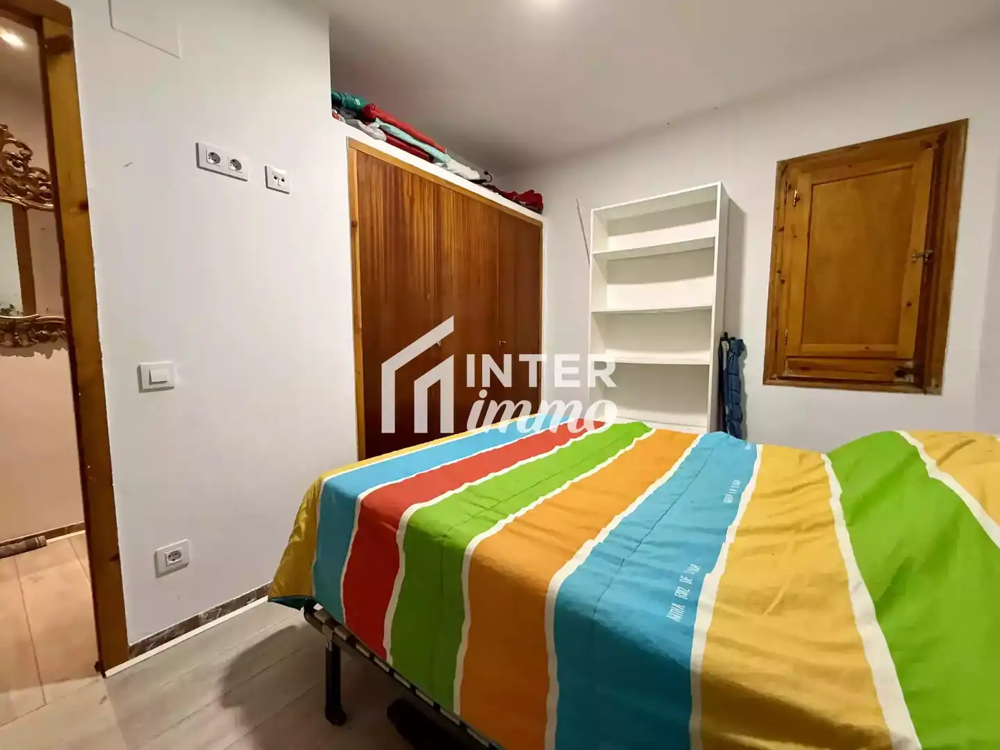 Schlafzimmer von Wohnung zum Verkauf in Roses mit Klimaanlage, Heizung und Parkett