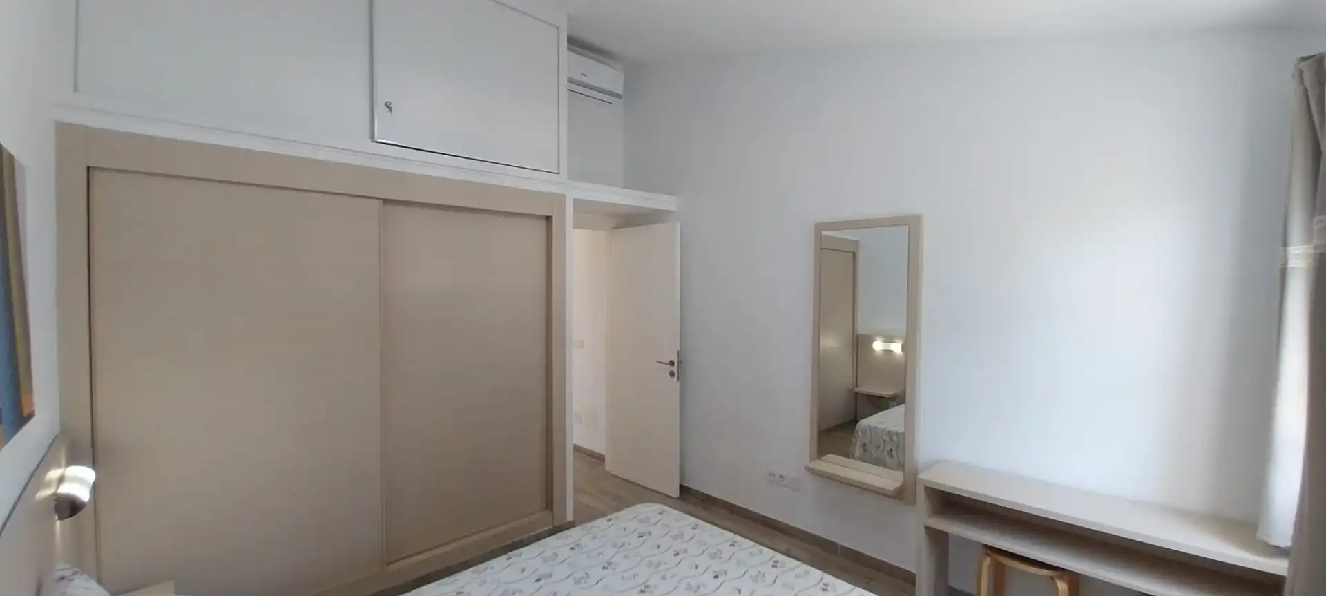 Dormitori de Apartament de lloguer en San Bartolomé de Tirajana amb Aire condicionat, Calefacció i Terrassa