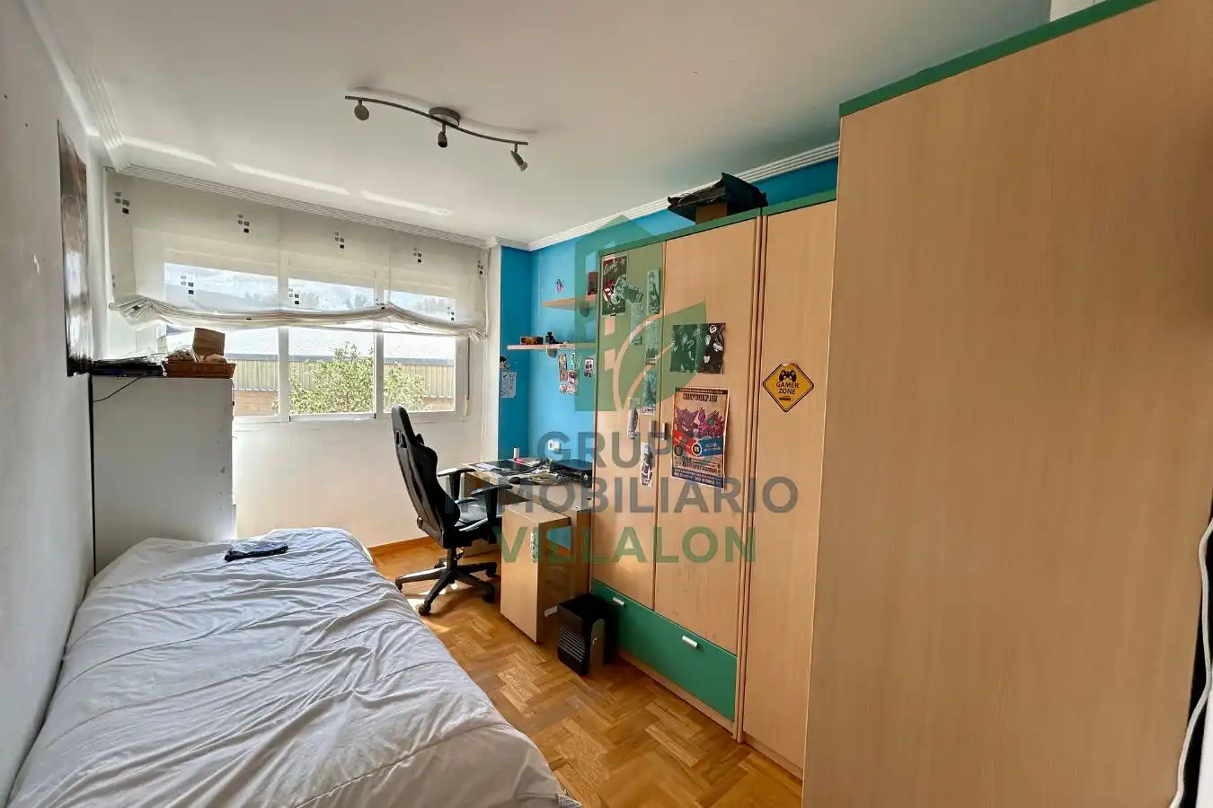 Schlafzimmer von Wohnung zum Verkauf in San Andrés del Rabanedo mit Heizung, Abstellraum und Möbliert