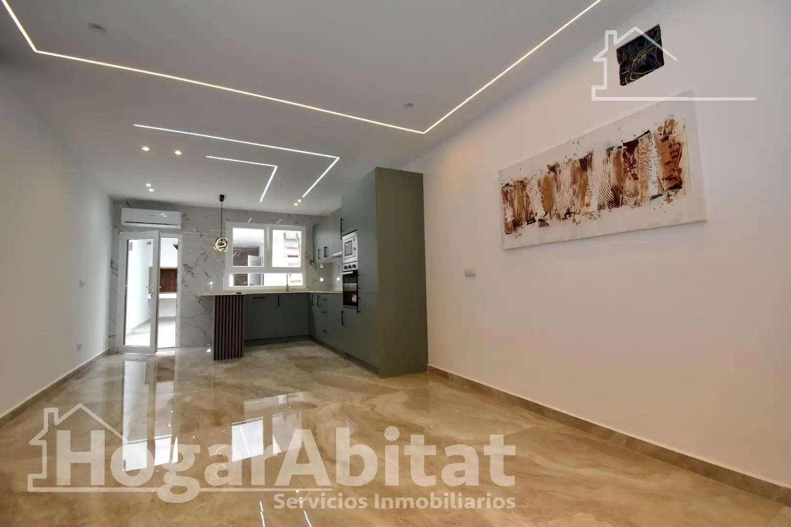 Wohnzimmer von Haus oder Chalet zum Verkauf in Vila-real mit Klimaanlage, Heizung und Terrasse