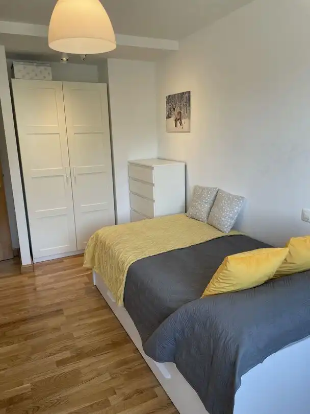 Schlafzimmer von Wohnung zur Miete in Zorraquín mit Heizung, Privatgarten und Terrasse
