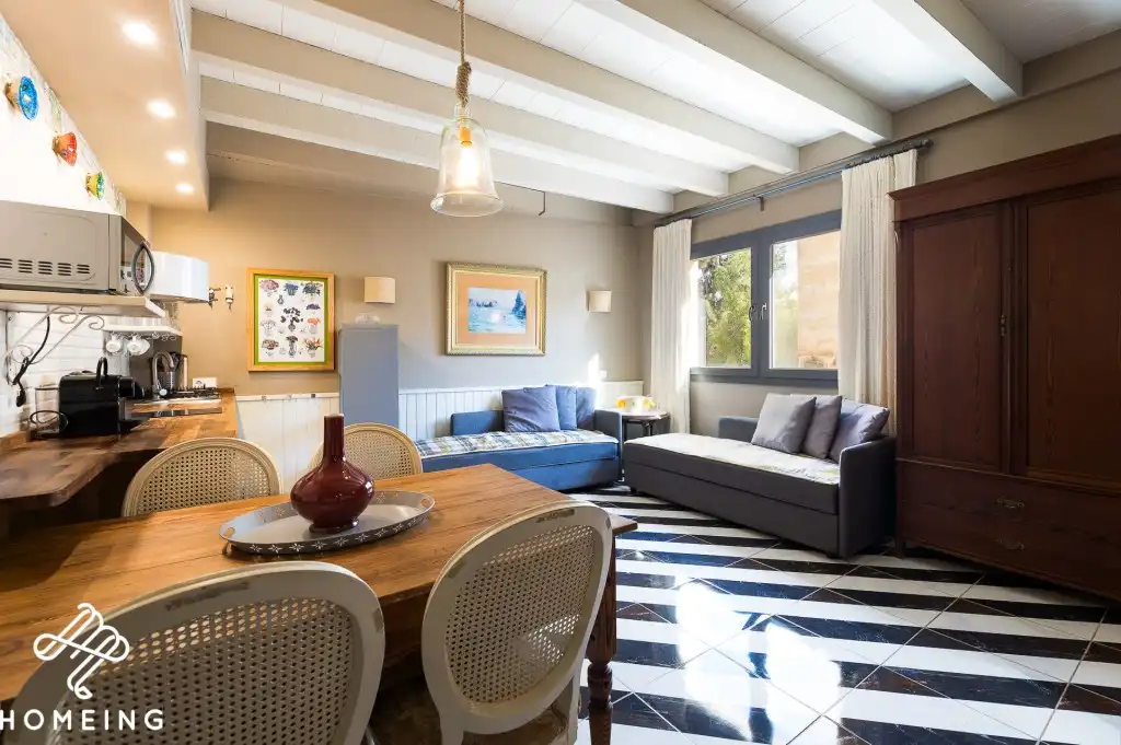 Wohnzimmer von Country house zum Verkauf in Llucmajor mit Klimaanlage, Terrasse und Abstellraum
