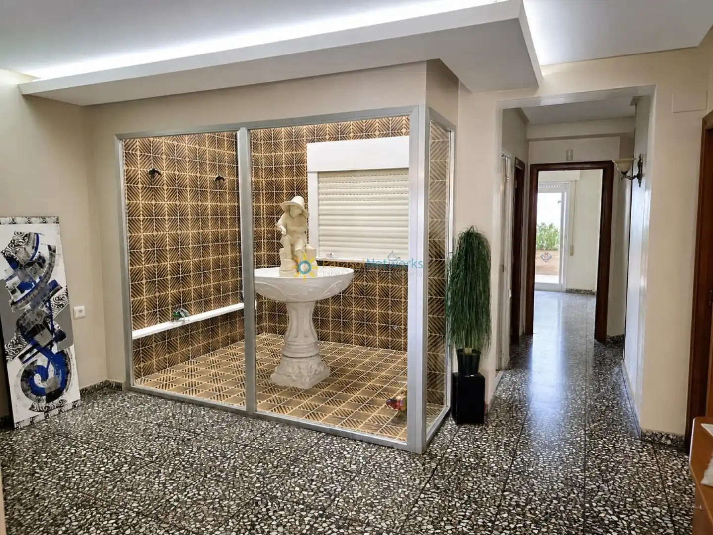 Bathroom of Flat for sale in Oliva  with Balcony