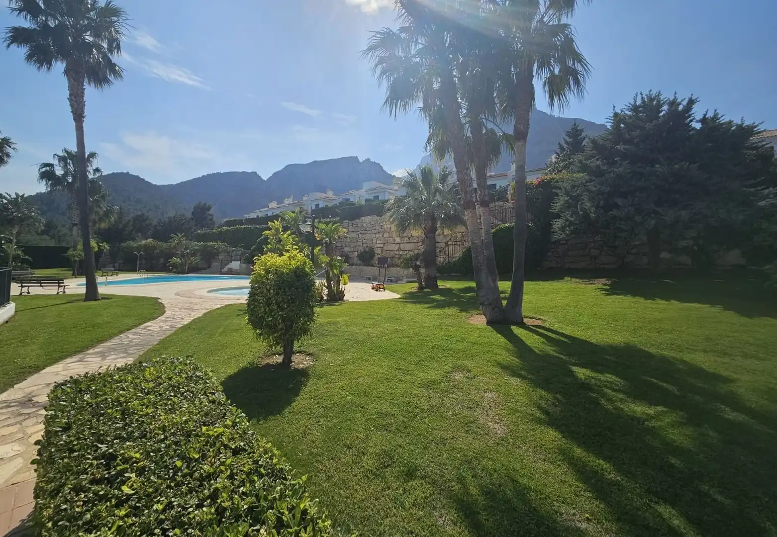 Garden of Houses for sale in Polop  with Private garden and Community pool